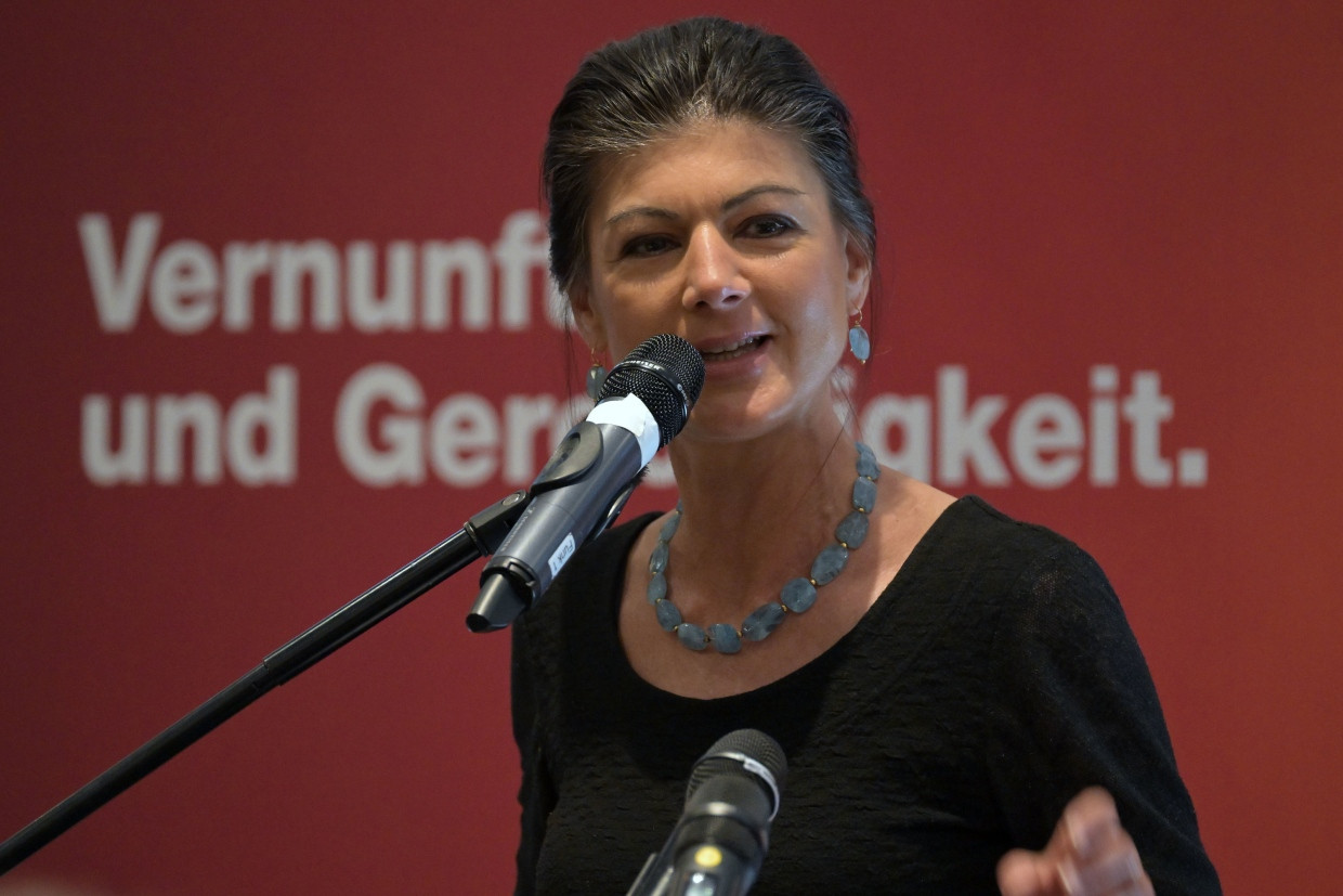 The BSW's greatest asset: founder Sahra Wagenknecht in Potsdam at the end of June