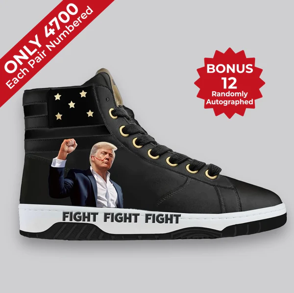 Trump sneakers fight