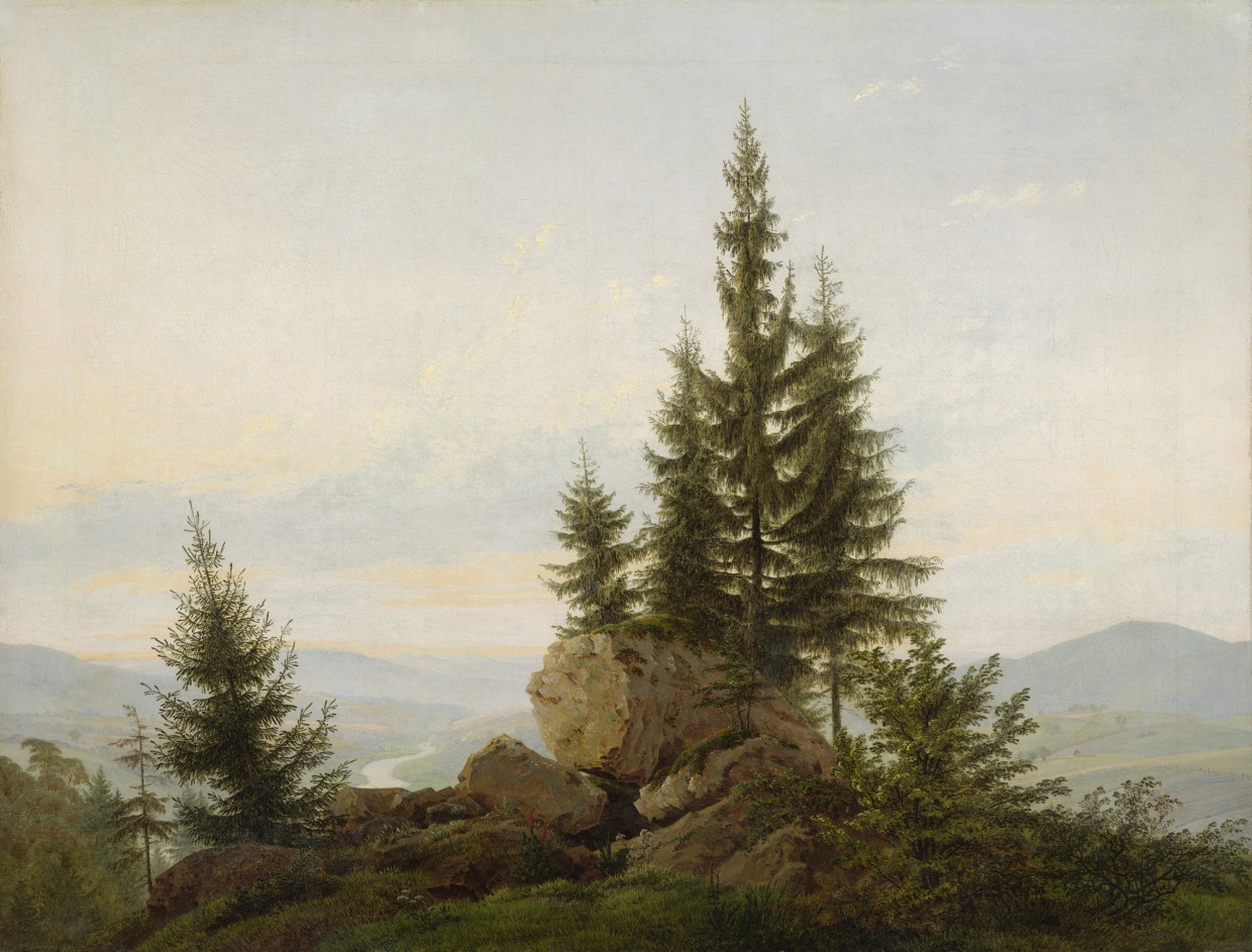 Language of the trees: “View into the Elbe Valley”, 1807