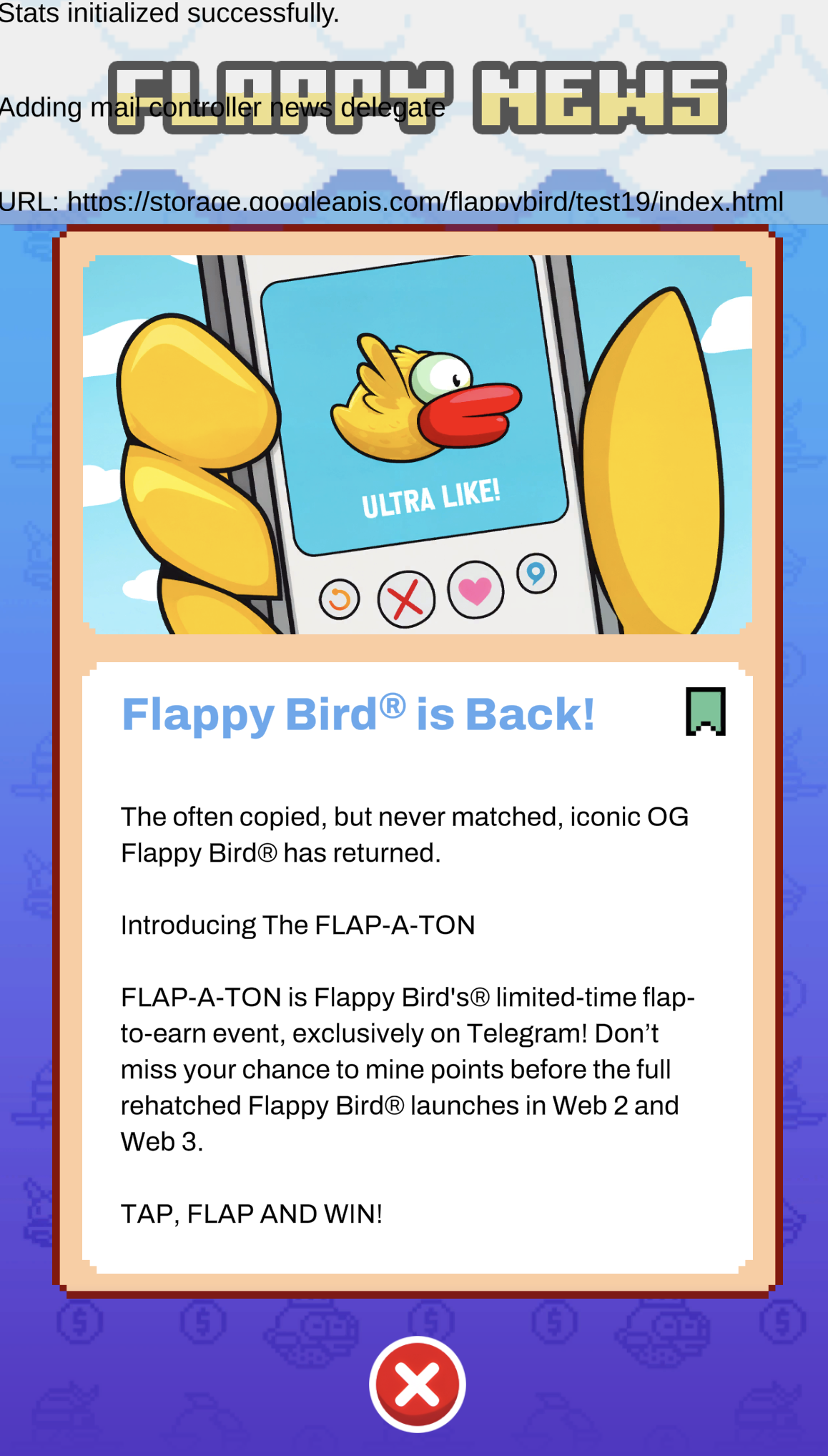 flappy bird tone