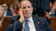 Harvey Weinstein in court in New York in May