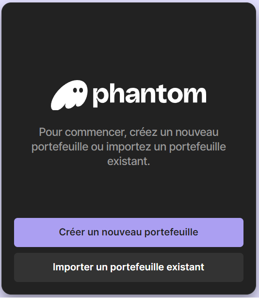 Page accueil phantom