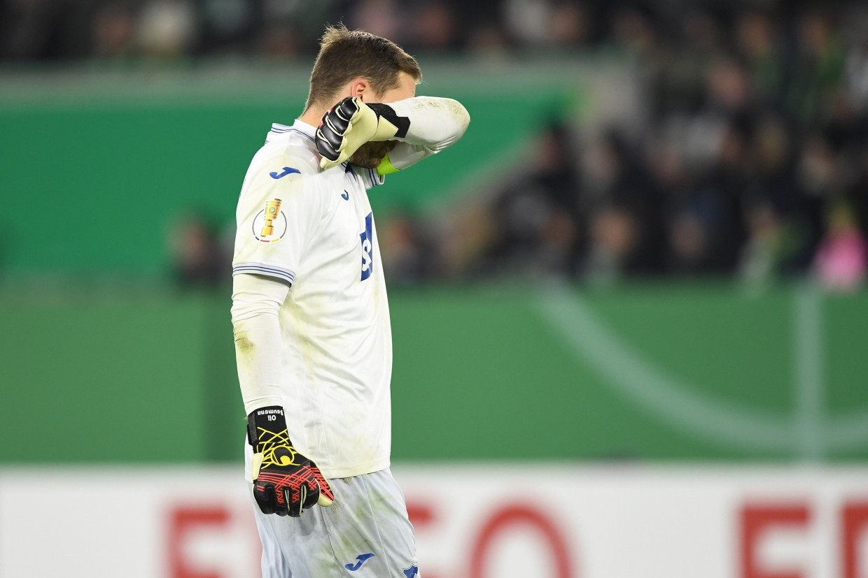 Was aware of his guilt: Oliver Baumann in the DFB Cup