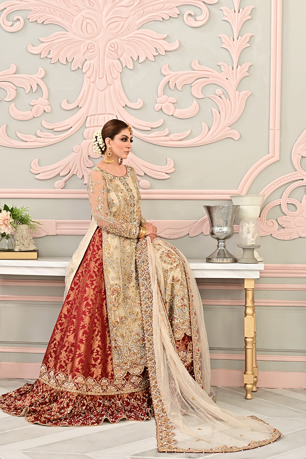 Pakistani wedding party wear dresses