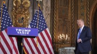 President-elect Donald Trump on December 16th at Mar-a-Lago in Palm Beach, Florida