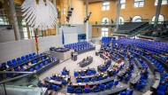 Plenary hall of the Bundestag