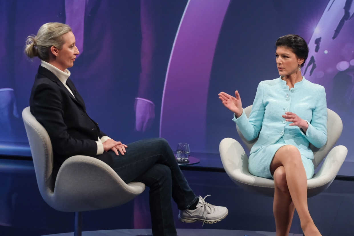 Weidel und Wagenknecht kennen sich aus dem Bundestag.