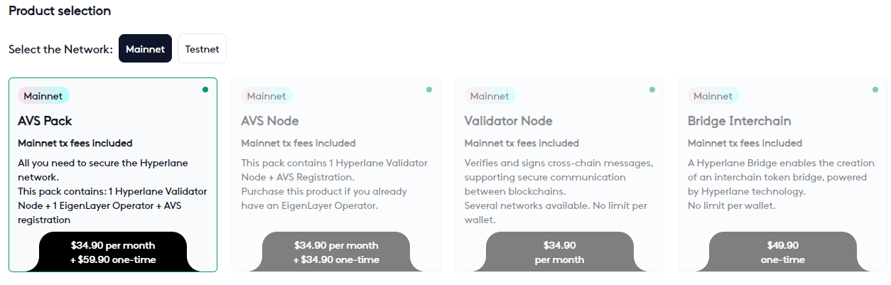 Easynode subscription