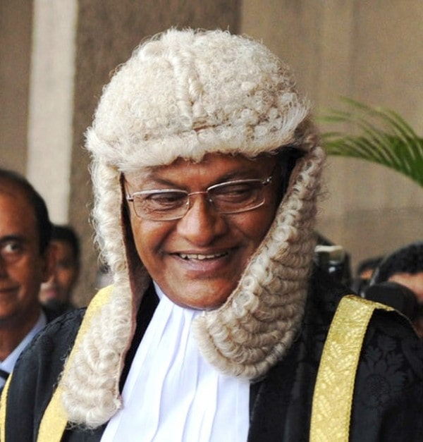 Chamal Rajapaksa while serving as the speaker of the Sri Lankan parliament