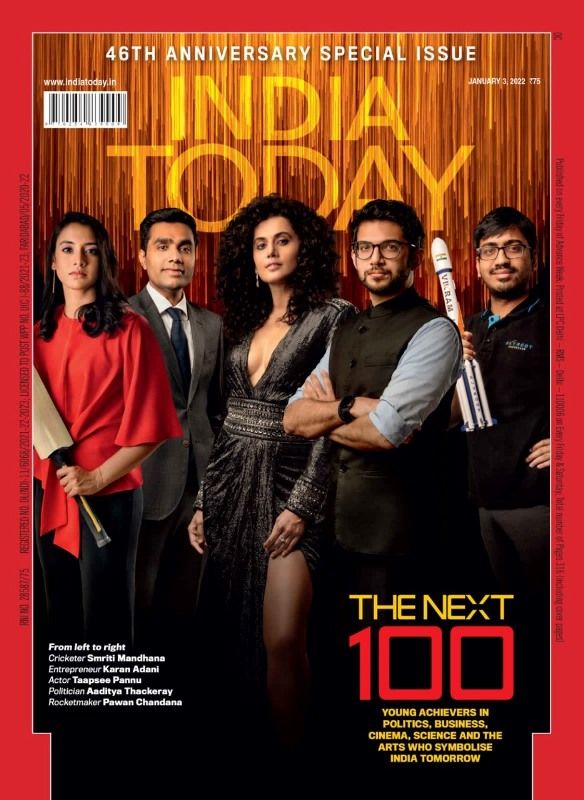 Pawan Kumar Chandana on the cover page of India Today magazine in 2022