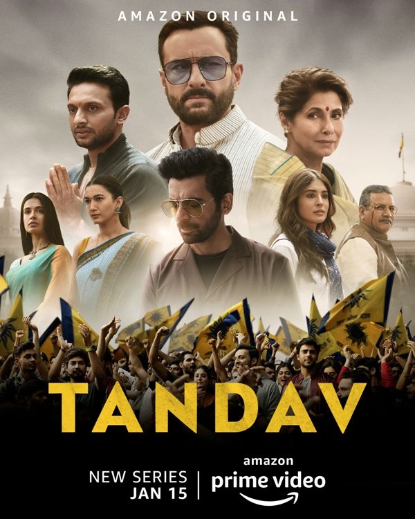 Poster of Gaurav Parajuli's debut web series Tandav (2021)