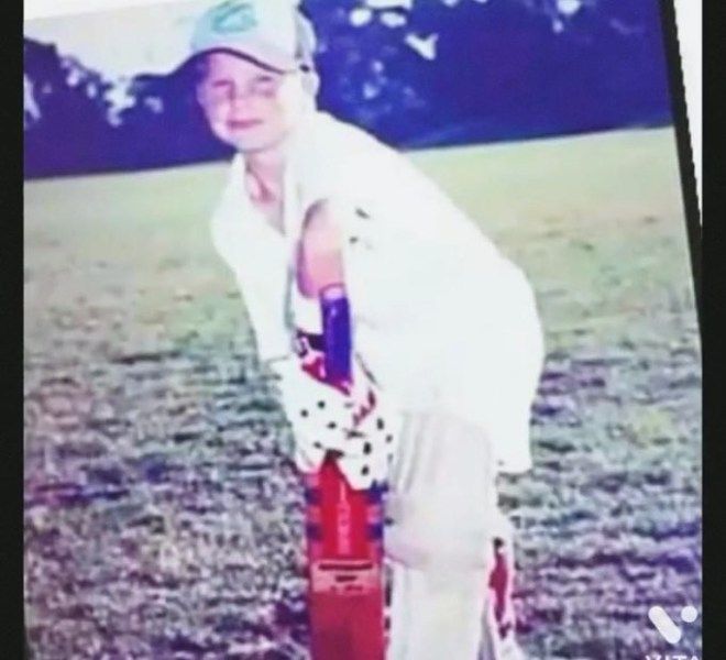 Steve Smith during his childhood