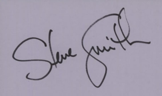 Steve Smith's autograph
