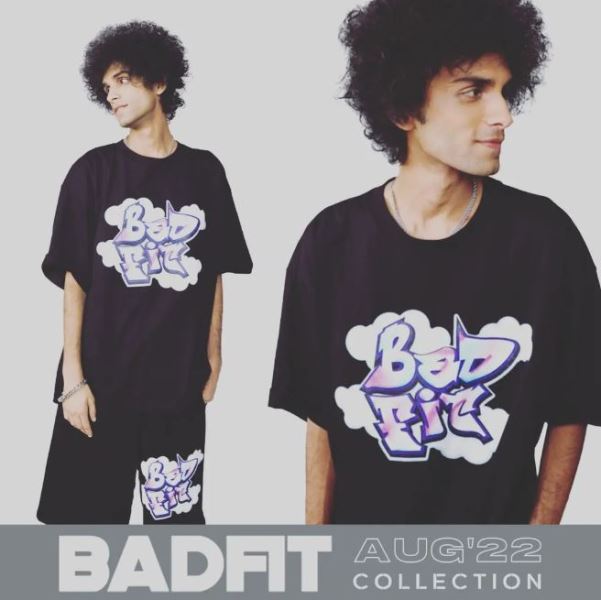 Dhruvin Busa modelling for Badfit's August'22 collection