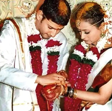 Mahesh Babu on his wedding day