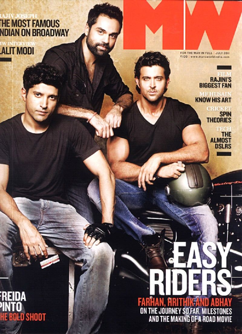 Abhay Deol on the cover of magazine 'Man's World'
