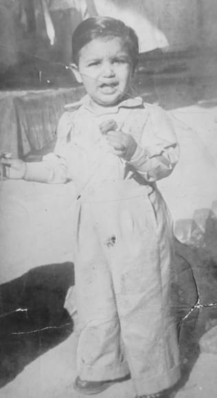 Daljeet Kaur in childhood