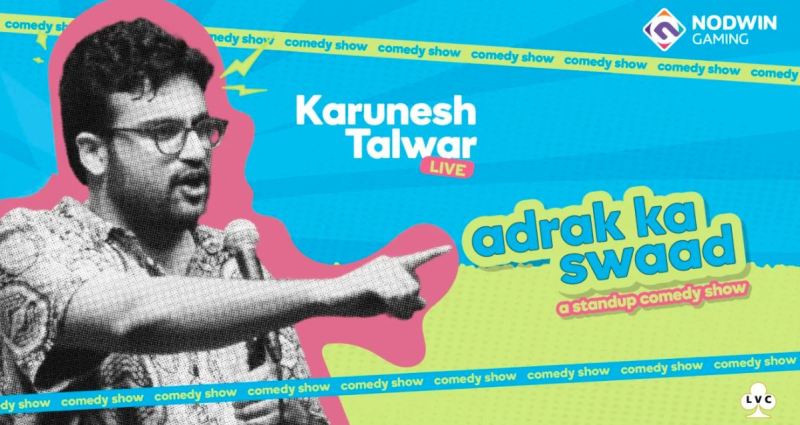 Karunesh Talwar's standup comedy show 'Adrak Ka Swaad' (2021)