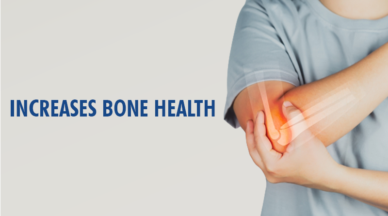 Achieving a good bone health is one of the benefits of drinking alkaline water
