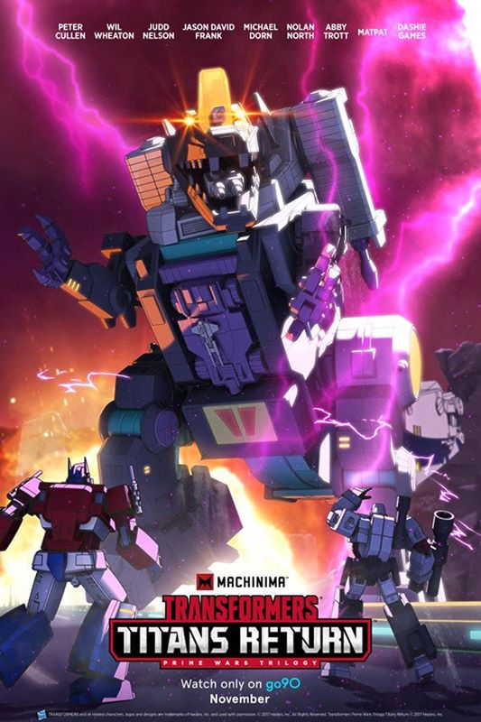 Poster of the 2019 web series 'Transformers - Titan Returns'