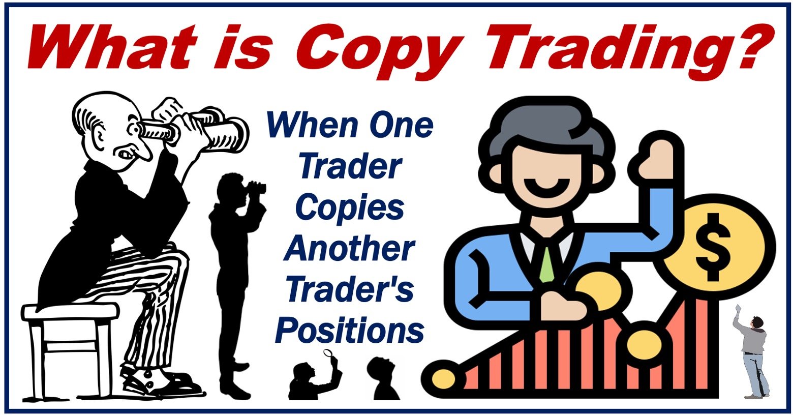 Image explaining what copy trading is.