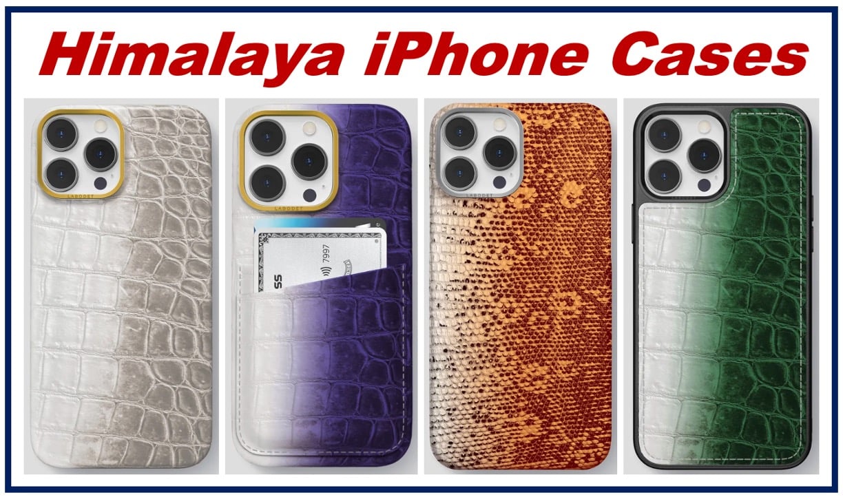 Four Himalayan iPhone Cases
