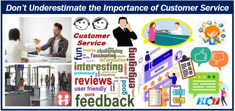 Do not underestimate the importance of customer service 039090290977777