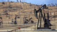 Fracking oil field in California: US President Joe Biden wants America's oil companies to increase their production.