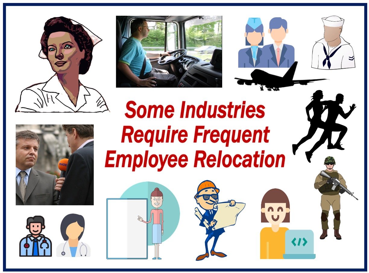 Frequent employee relocation - jobs