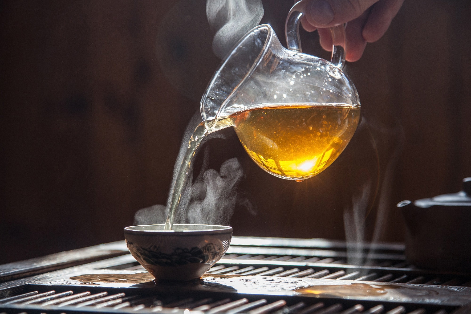 Green tea. Image Credit: Den Edryshov / Shuuterstock