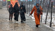 Winter is coming: women in Kabul on December 29, 2022