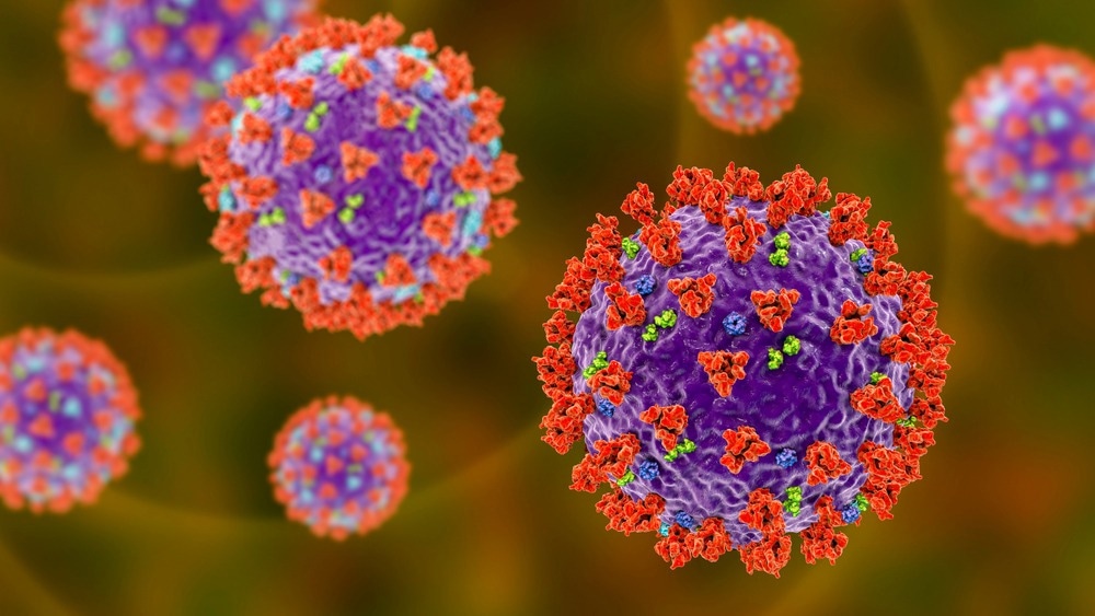 Study: Surface-modified measles vaccines encoding oligomeric, fusion-stabilized SARS-CoV-2 spike glycoproteins bypass measles seropositivity, boosting neutralizing antibody responses to omicron and historical variants. Image Credit: Kateryna Kon/Shutterstock