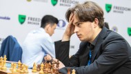 At a table with Magnus Carlsen: Young professional Vincent Keymer