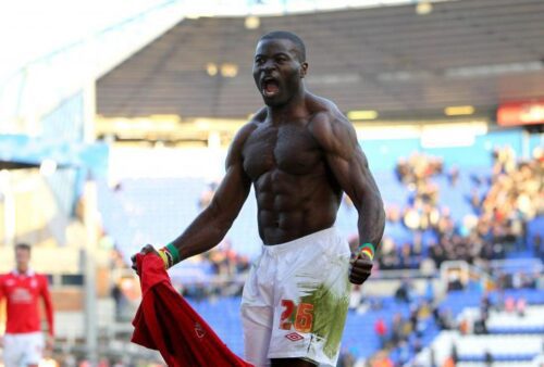 akinfenwa shirtless