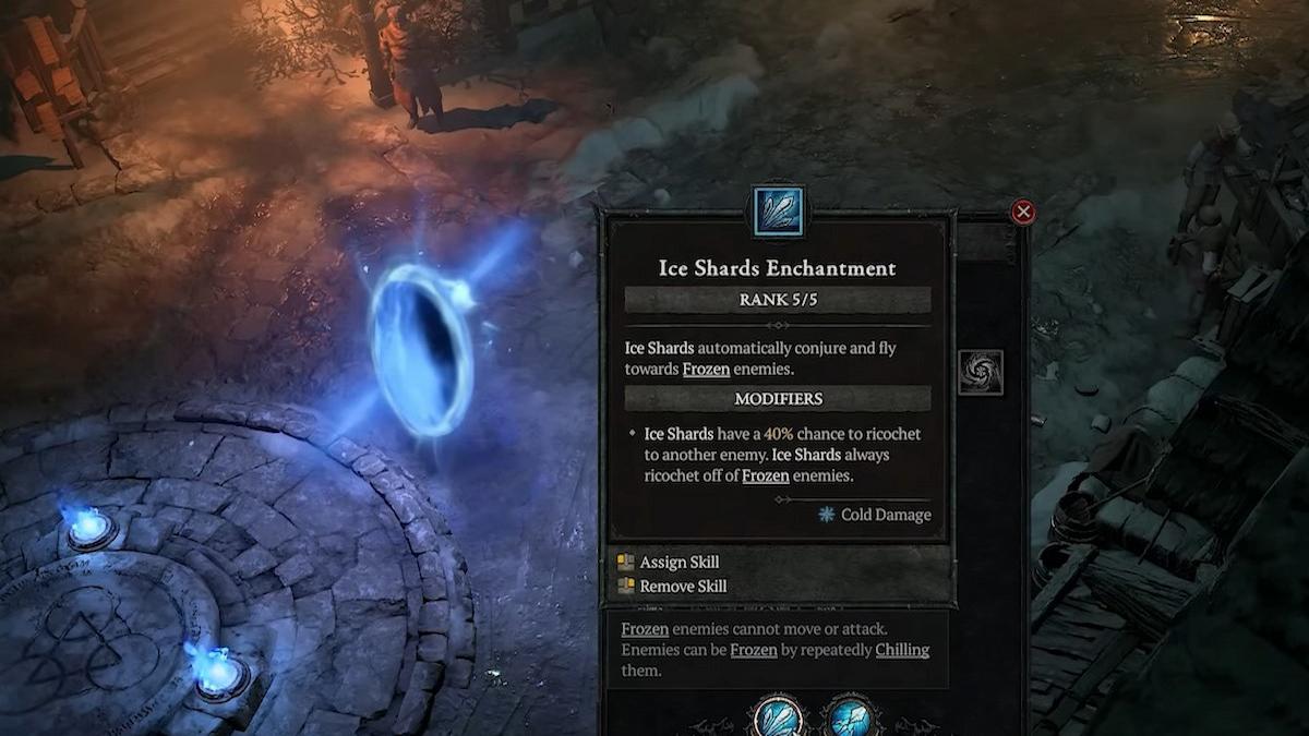 Diablo 4 Ice Shards Enchantment