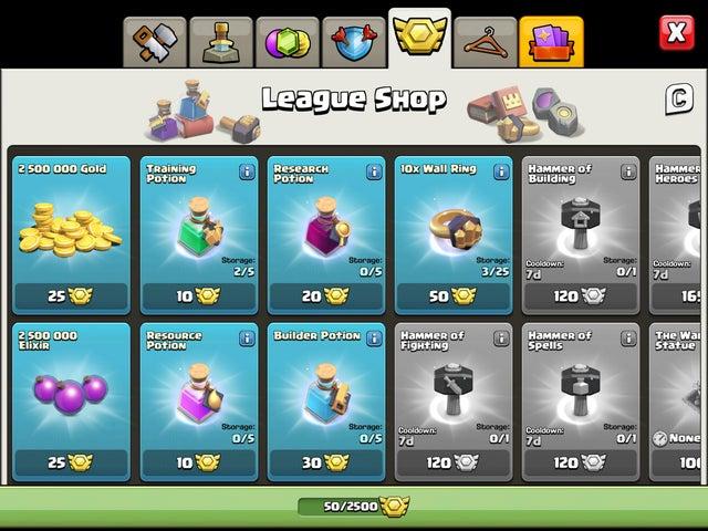 Whats the best thing you can buy from the league shop in your opinion? :  r/ClashOfClans