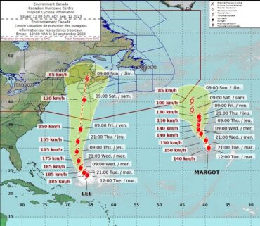 Hurricane Lee Track