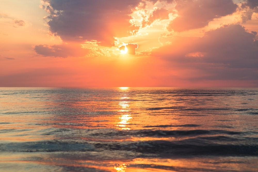 20+ Breathtaking Sunset Ocean Pictures [Stunning!] | Download Free Images  on Unsplash