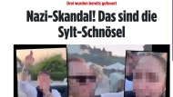 Laut Medienanwalt Felix Damm rechtswidrig: Die Bild zeigt die „Ausländer raus“-Sänger unverpixelt.